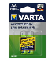 VARTA NI-MH 1.2 VOLT - 2700 MAH HR6 AA ŞARJLI 2Lİ KALEM PİL