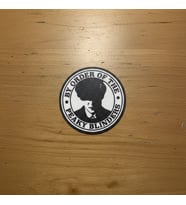Riva Self Peaky Blinders Thomas Shelby Tasarım 3D Bardak Altlığı - "By Order of the..." Serisi (Siyah - Beyaz)