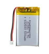 Powermaster 3.7 Volt 500 Mah Lityum Polimer Şarjlı Pil 5X25X40 mm Akıllı Saat Kulaklık Pili
