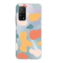 Xiaomi Mi 10 T Pro Uyumlu Kapak Grunge Tasarımlı Şeffaf Silikon Kılıf