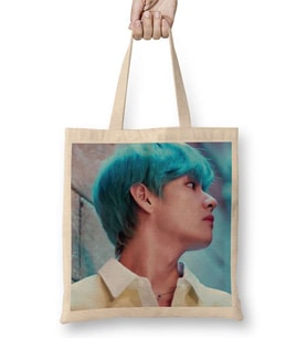 Bts V Lights Bez Çanta Uzun Saplı