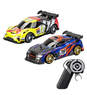 Silverlit Exost Build 2 Drive Kumandalı 2 Araçlı Büyük Yarış Seti