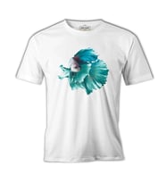Dance in the Ocean - Balık Beyaz Erkek Tshirt