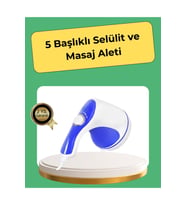 Çok Fonksiyonlu Selülit ve Sıkılaştırıcı Masaj Cihazı