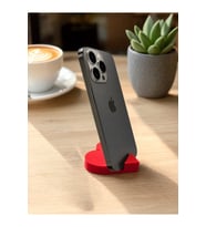3Dmarketi Kalp Telefon Tutucu Kırmızı