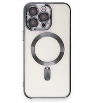 iPhone 15 Pro Kılıf Kross Magneticsafe Kapak - Titan Gri