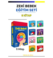 Bebek Eğitim Seti (6-24 Ay Zeki Bebek Kütüphanesi) 8'li Set