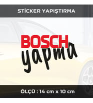 boş yapma espirili etiket sticker - 2 adet çıkartma araba motosiklet kask atv tablet pc buzdolabı otomobil bilgisayar uyumlu