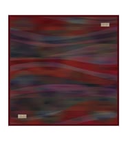 Güz Yaz Serinliği Eşarp - 90 x 90 -2619 (Bordo)