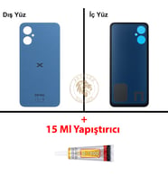 Omix Yapıştırıcı Omix X3 Mavi Yapıştırıcı B-7000 Yapıştırıcı Arka Kapak Arka Cam Batarya Kapağı Lazer Kesim Kapak Pil Kapağı Back Cover
