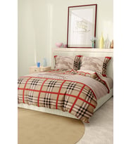 Marcalanya Çift Kişilik Nevresim Takımı Pamuklu Saten Kumaş 6 Parça 3D Dijital Baskı Duvet Cover Set Model.