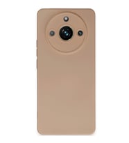 Realme 11 Pro Kılıf Nano içi Kadife Silikon - Pudra