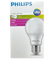 Philips 8,5W (60W) 2700K (Sarı Işık) Dim Edilebilir E27 Duylu (Kalın Duy) Led Ampul