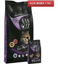 Vancat Sterilised Tavuklu Kısırlaştırılmış Kedi Maması 1 Kg AÇIK