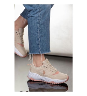 U.S.POLO ASSN SENSEI 3PR BEJ COMFORT CASUAL GÜNLÜK SPOR AYAKKABISI