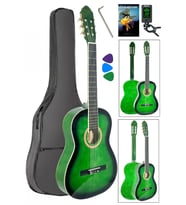 Victor Klasik Gitar Seti Yeşil Renk