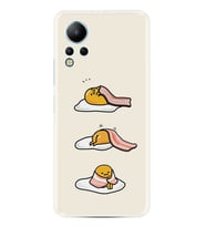 Infınix Note 12 Kılıf Resimli Desenli Baskılı Silikon Sweety Egg 1322