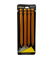 Alpinist Alüminyum 6061 Çadır Kazığı 18 cm Turuncu 4'lü