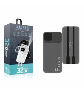 AURIS ARS-KX328 32.000 mAh Powerbank (Siyah)