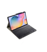 Huawei MatePad T10 T10S Kılıf Kablosuz Klavyeli Case Mobax (Siyah)