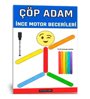 Çöp ADAM İnce Motor Becerileri Kitabı