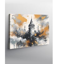 Kanvas Tablo İstanbul Galata Kulesi