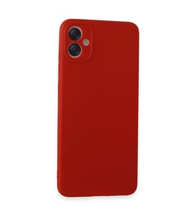 Samsung Galaxy A05 Kılıf First Silikon - Kırmızı