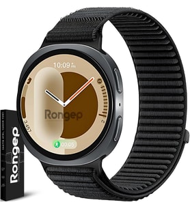 Samsung ile Uyumlu Mountain Loop Kordon Galaxy Watch 8 44mm/40mm/Classic 46mm [2025] için 1.Sınıf Dokuma Kumaş Metalik Bağlantılı Galaxy Watch 8 44mm Kordon Premium Yumuşaklıkta Kayış