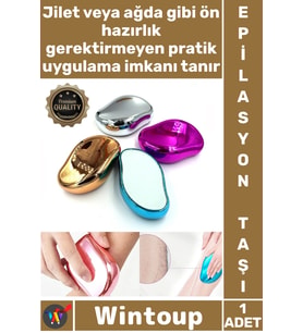 #Epilasyon Kristal Nano Teknoloji Acısız Pratik Tüy Alıcı Cilt Peeling Etkili Modern Epilasyon Taşı