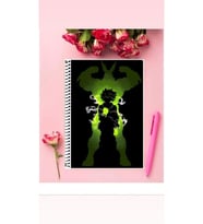 My Hero Acamia Anime Defter 1 Adet Özel Tasarım A4 Boyutu Telli Çizgili Defter 21*29 Cm