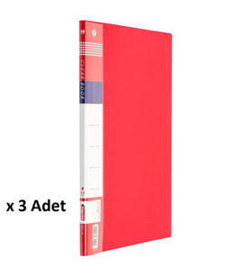 Bigpoint Sunum Dosyası 10'lu Kırmızı x 3 Adet