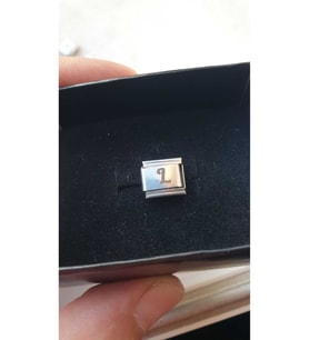 İTALYAN ÇELİK CHARM ÇELİK CHARM L HARFİ İSİM TARİH BAŞ HARF YAZILIR 9 MM FMACCESORİES