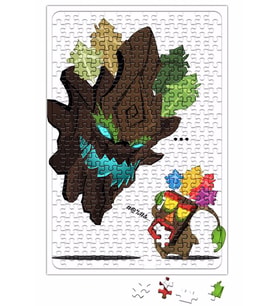 Maokai & Mascara Crash Puzzle 240 Parça Yapboz