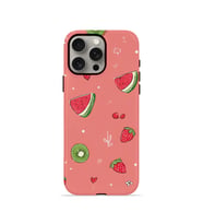 iPhone 15 Pro Max Vorian Çift Katmanlı MagSafe Kılıf Summer Fruit Crush