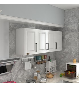 Kenzlife hazır mutfak dolabı soğan90 byz mod1 90*160*32 mebran kapak suntalam gövde