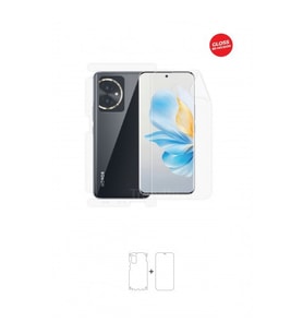 Honor 100 Ön, Arka ve Yan 360 Derece Tam Kaplama Tpu Film