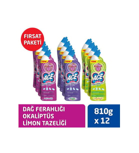 ACE Ultra Yoğun Kıvamlı Çamaşır Suyu Fırsat Paketi x 12 Adet
