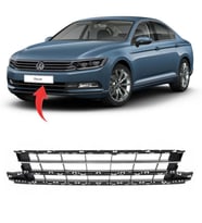 Vw Passat B8 Ön Tampon Orta Izgara Kromlu 2015-2019 3G0853671K