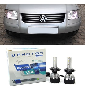 Vw Passat B5.5 Led Xenon Uzun Far Ampulü H7 Access Yeni Seri Beyaz 2000-2005