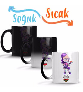 Brawl Stars Emz Sihirli Kupa Bardak Porselen