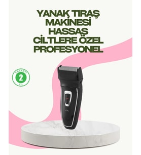 Darbelere Dayanıklı Kablosuz Erkek Tıraş Aleti