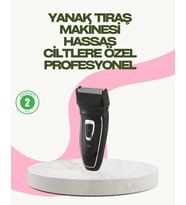 Darbelere Dayanıklı Kablosuz Erkek Tıraş Aleti