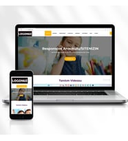 Eğitim Kurumları Için Tanıtım Amaçlı Hizmet Web Sitesi Kod: 9.sitenizin.com