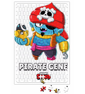 Brawl Stars Pırate Gene Puzzle 240 Parça Yapboz