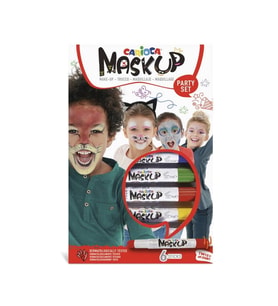 CARİOCA YÜZ BOYASI 6 GR. 6 RENK maskup