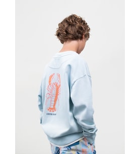 Mayoral Boston Erkek Çocuk İki İplik Sweatshirt Mavi