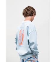 Mayoral Boston Erkek Çocuk İki İplik Sweatshirt Mavi