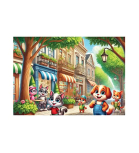 100 Parça Sevimliler  Puzzle 4673