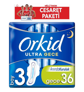 Orkid Ultra Extra Gece Cesaret Paketi 36'lı