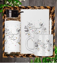 Kişiye Özel Tasarım Defter Kalem Matara Ve Kupa Hediye Seti 104853